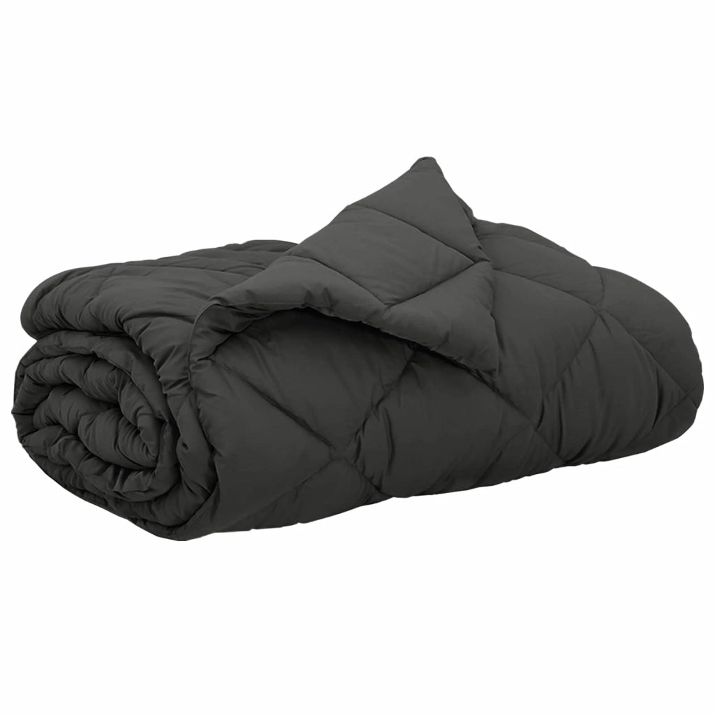 Duvet Estivo Antracite 220 x 260 cm Microfibra 42025414