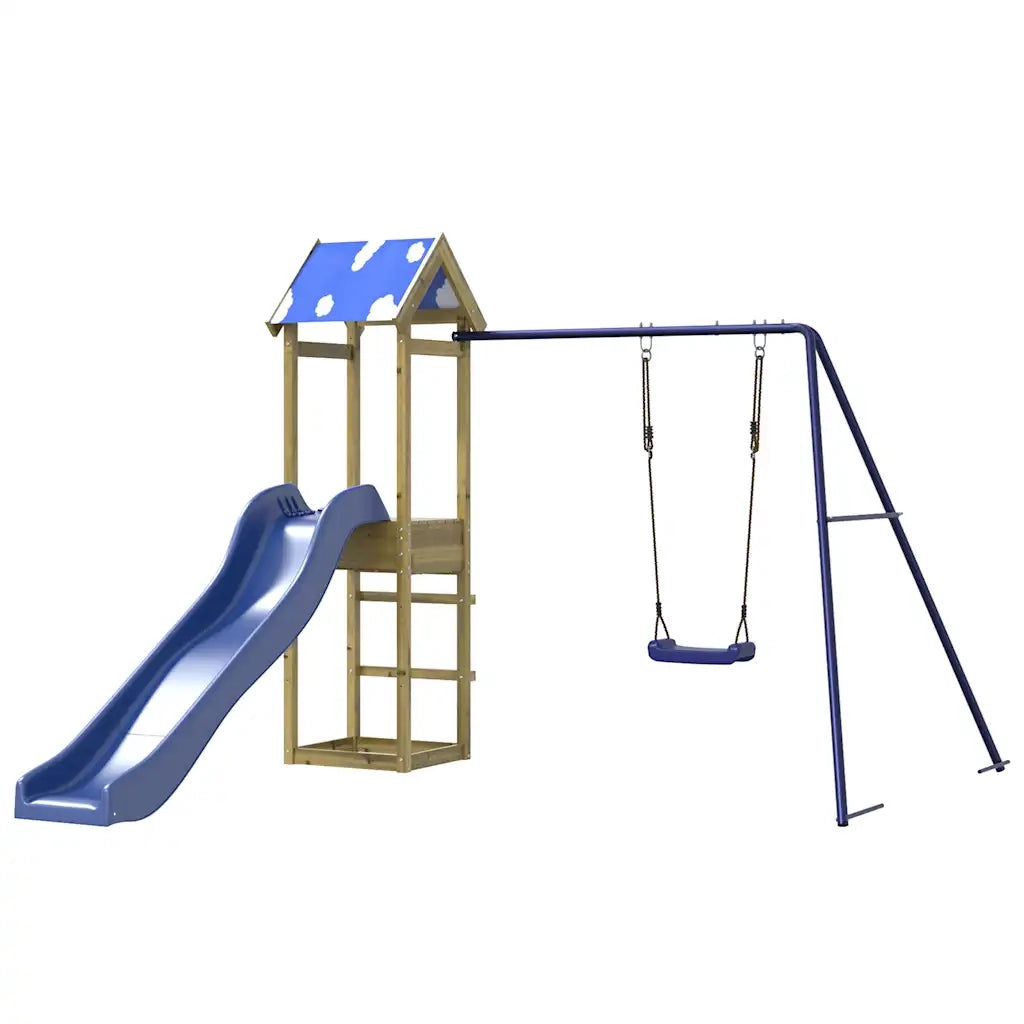 Set da Gioco da Esterno in Legno di Pino Impregnato 3279015