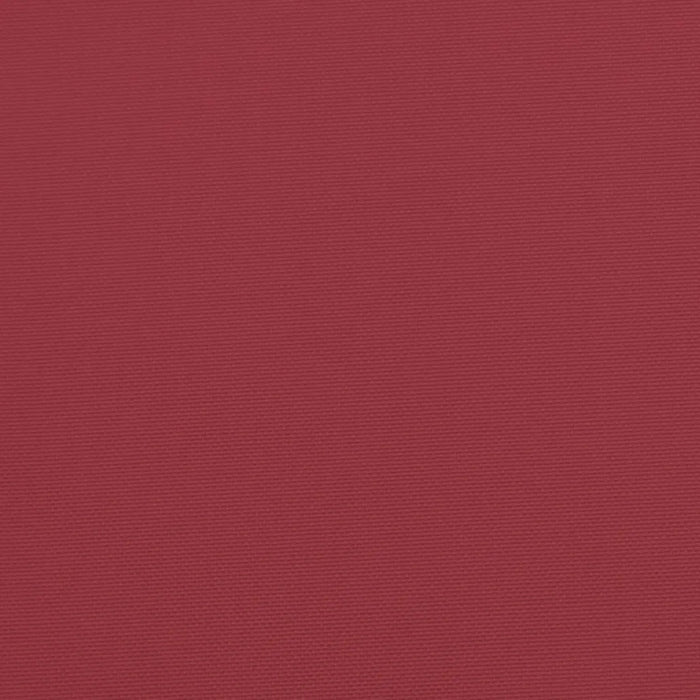 Cuscini per Sedie 2 pz Rosso Vino 120x50x3 cm in Tessuto 314113