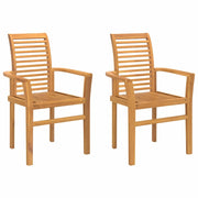 Sedia da pranzo 2 pz | Sedie da cucina Marrone 62 x 55 x 94 cm