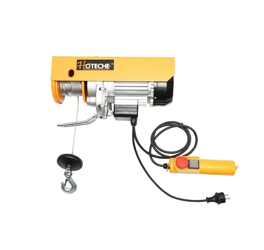 Montacarichi Elettrico Paranco Verricello Argano 930W con portata da 250 500 KG