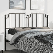 Testiera in Metallo Nero 135 cmcod mxl 84589