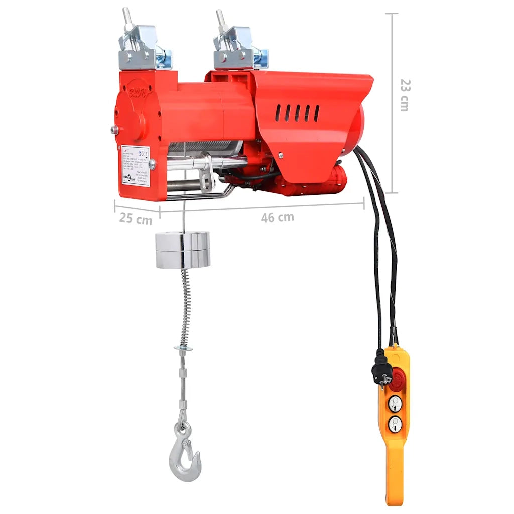 Paranco Elettrico ad Alta VelocitÃ  300/600 kg 1300 W cod mxl 68854