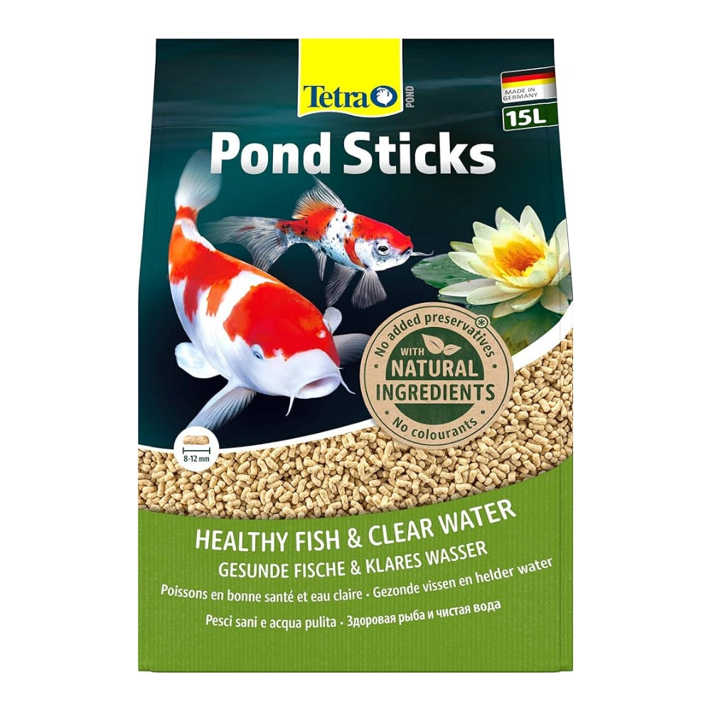 Tetra Pond Stick - mangime base per pesci da laghetto Formato: 15 L