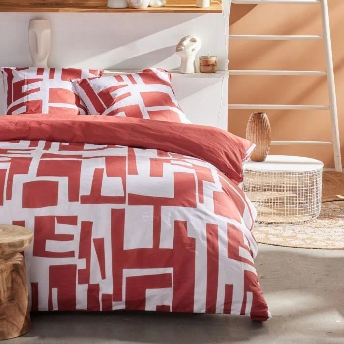 Set copripiumino - TODAY - Sunshine 17.32 - 240x260cm - 2 persone - Stampato - Cotone 57 fili