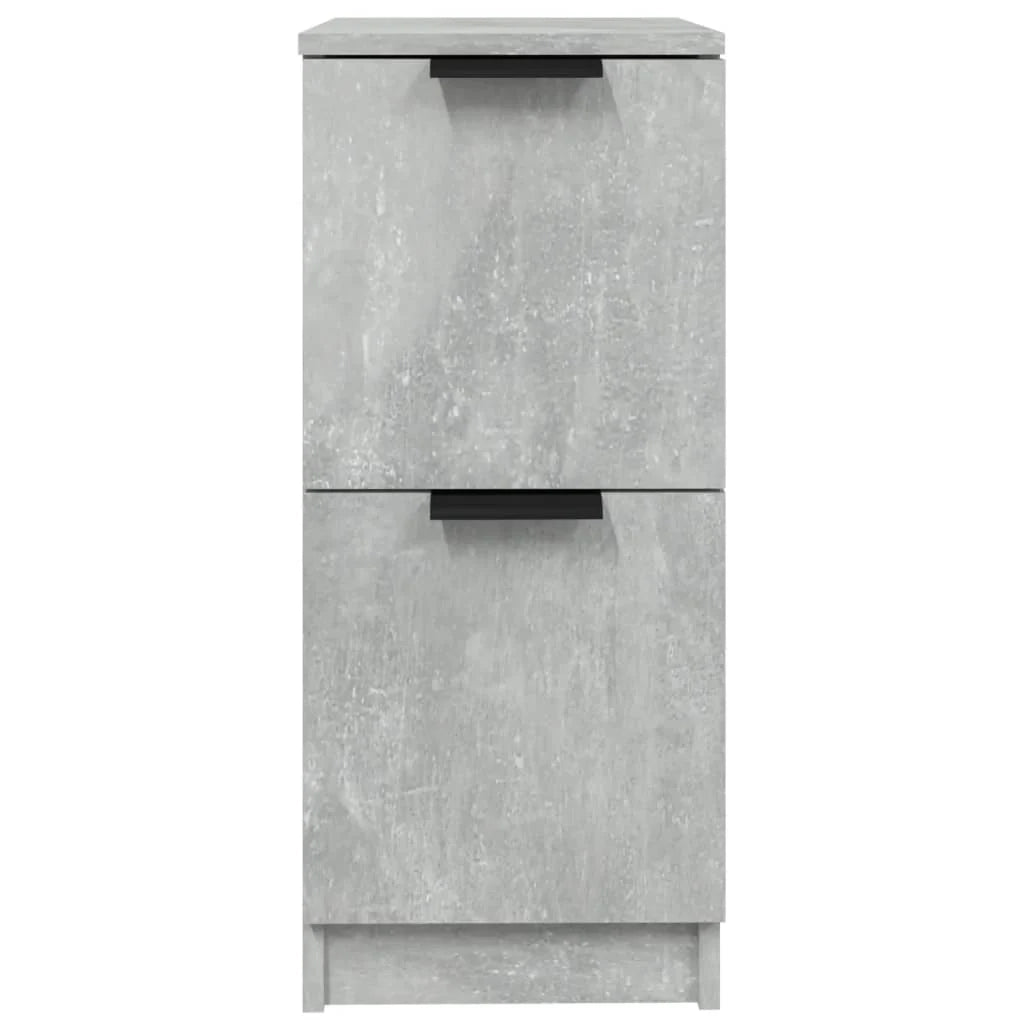 Buffet credenza cassettiera armadio mobile contenitore organizer per cucina soggiorno salotti set da 2 30 x 30 x 70 cm legno ingegnerizzato grigio 02_0036843