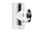 RAC INOX TEE  90° D.220 304L
 - ZINCO CALABRIA