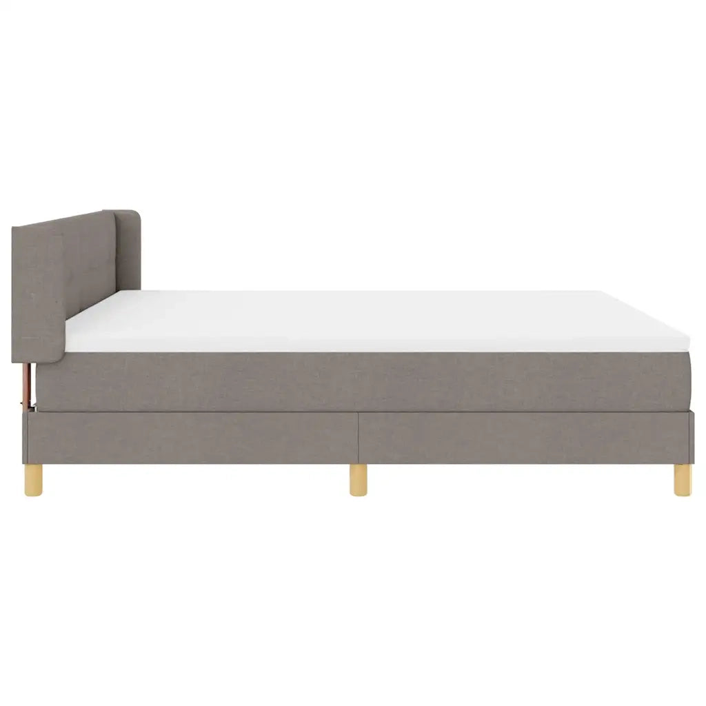 Letto a molle con testiera Talpa 200 x 180 cm Tessuto 3341311