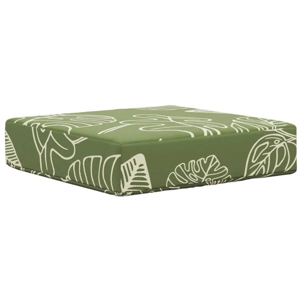 Cuscino da Sedia Esterno Fogliame Verde 40 x 40 x 8 cm 900945