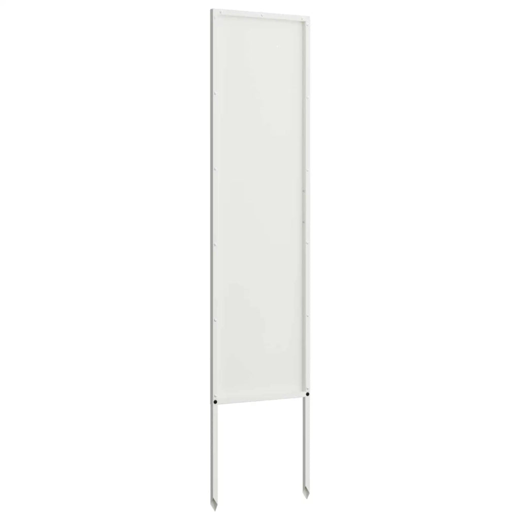 Schermo per privacy in giardino Traforo Bianco 32 x 140 cm CFW3417275