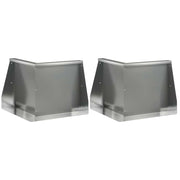 Muro di contenimento 2 pz 50 x 50 x 40 cm Acciaio zincato 8015182