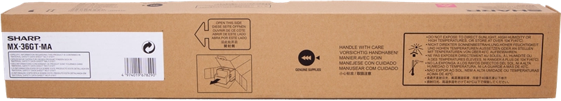 ORIGINAL Sharp toner magenta MX-36GTMA ~15000 Seiten