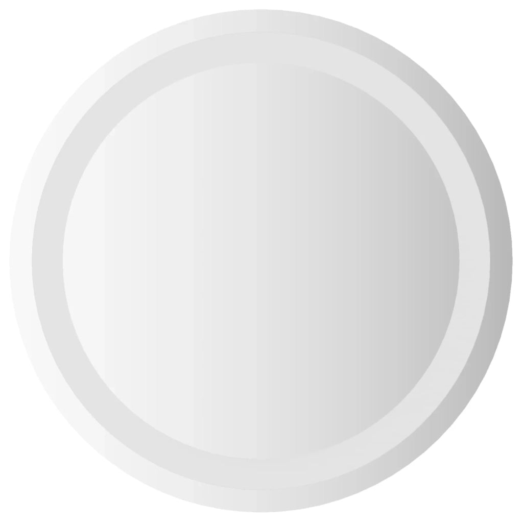 Specchio da bagno LED Trasparente Ø 40 cm vetro temperato 42045845