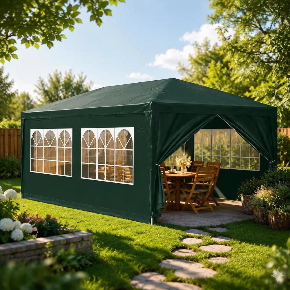 Party Tent 3x6 M Green