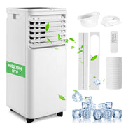 ZMH Condizionatore portatile 3 in 1 9000BTU con raffreddamento e ventilazione modalità notturna silenziosa adatto