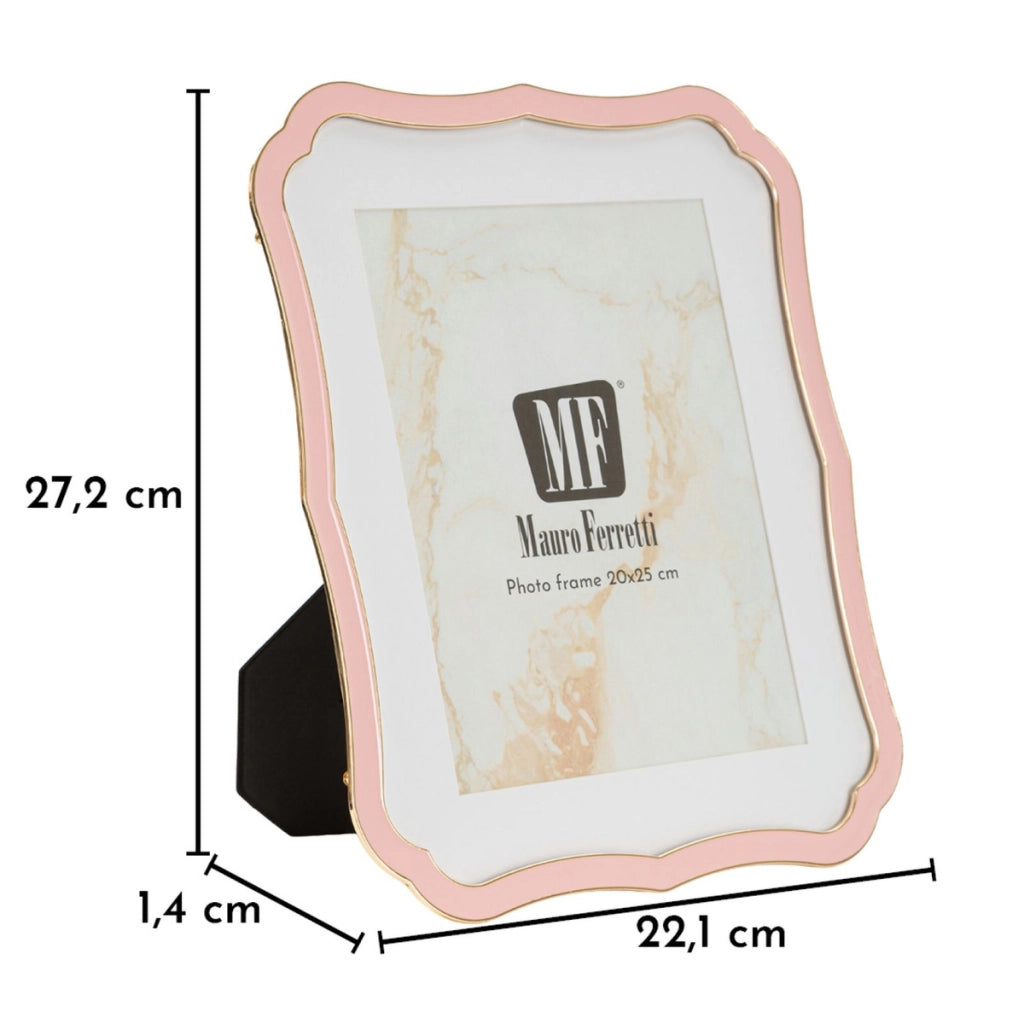 Portafoto VKH1006, Rosa, Metallo, 22,1x1,4x27,2 cm