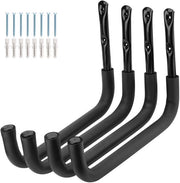 Haak per Multifunzione - Stabile in Acciaio - Anticorrosivo - Adatto per Kayak, Ladder e Bicicletta - Spazievitore - Coating Antiruggine