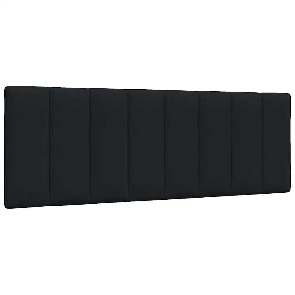Letto con Materasso Hanko Nero 120x200 cm in Tessuto 3310519