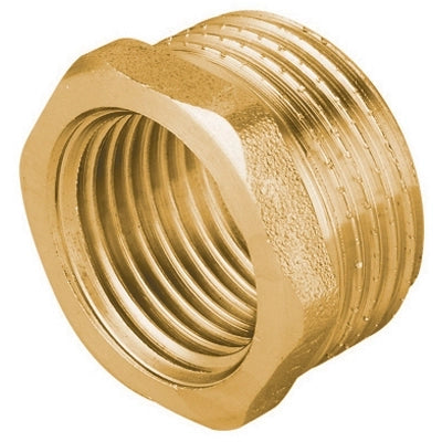 RIDUZIONE MF IN OTTONE GIALLO PESANTE IBP- 1 x 3/4- IBP- pezzi 1