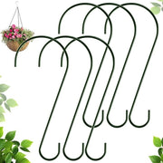 Set di chiodi per albero extra grandi, 6 pezzi, 30,5 cm, acciaio inox, ideali per alimentatori per uccelli, vasi per piante e ornamenti per giardino