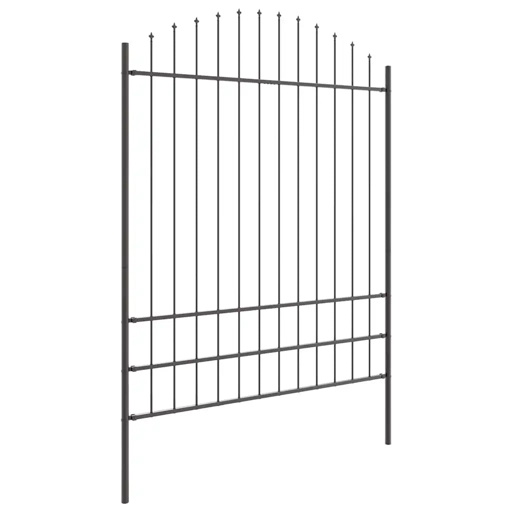 Recinzione per Giardino 3 pcs Grigio 170 x 225 cm 3360105