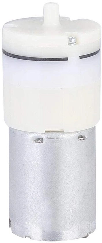 Pompa di aria mini - Motore 6V DC - Pompa di aria silenziosa - Pompa di aria per acquario - Piedini in gomma - Materiale in plastica duraturo - Pompa di acquario