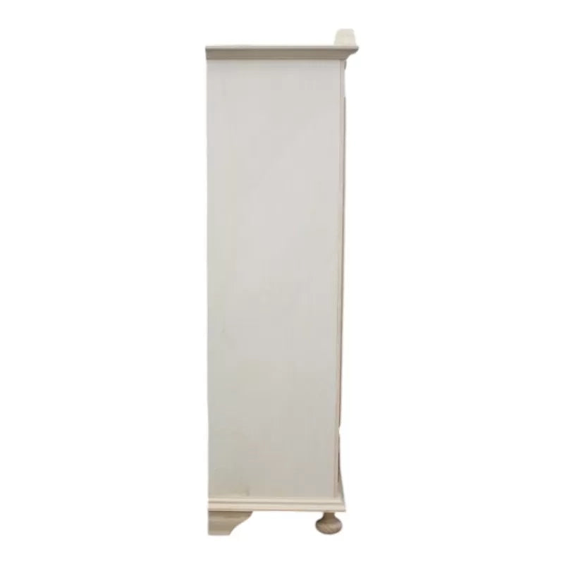 armadio classico 1 porta 1 cassetto legno grezzo 96x56x196 (1703) - Mobili 2G
