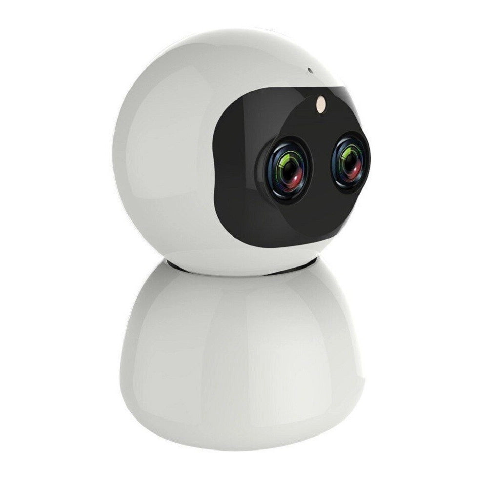 Trade Shop - Telecamera Di Sorveglianza Intelligente Ip Wifi 2k Hd 8 Led A Infrarossi Q-s2099 -