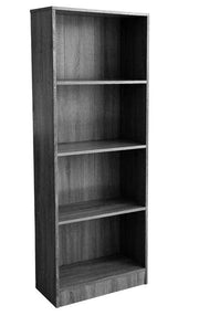 ERMES LIBRERIA A 3 RIPIANI 60 X 24 X 170 CM COLORE WENGÈ