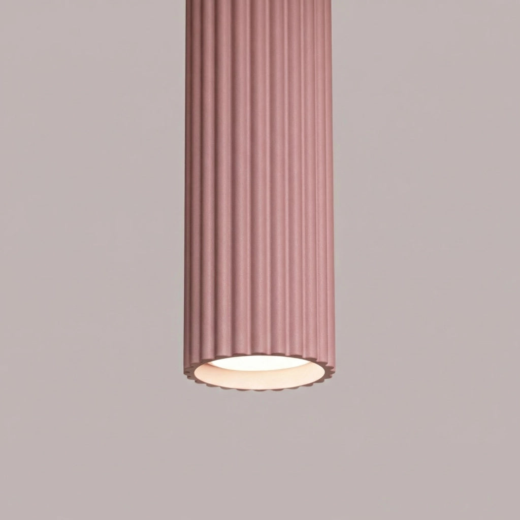 Lampada a sospensione KARBON 1 rosa
