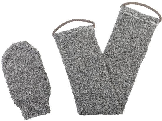 Scrubber per pavimento, fascia esfoliante a doppia faccia, scrubber per docce e lavanderia
