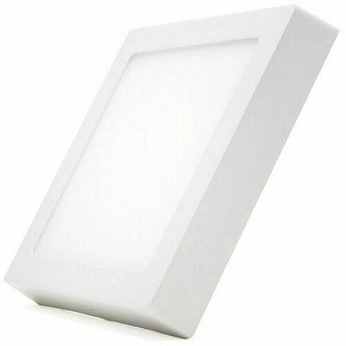 PANNELLO 25W PLAFONIERA faretto LED QUADRATO da ESTERNO luce Naturale 4000k - Tech-It