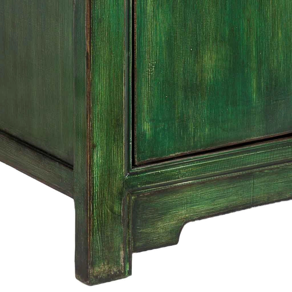 Armadio in legno verde 80x48x184h cm