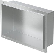 Kit di installazione per doccia 30x20 cm in alluminio inossidabile con cornice da parete