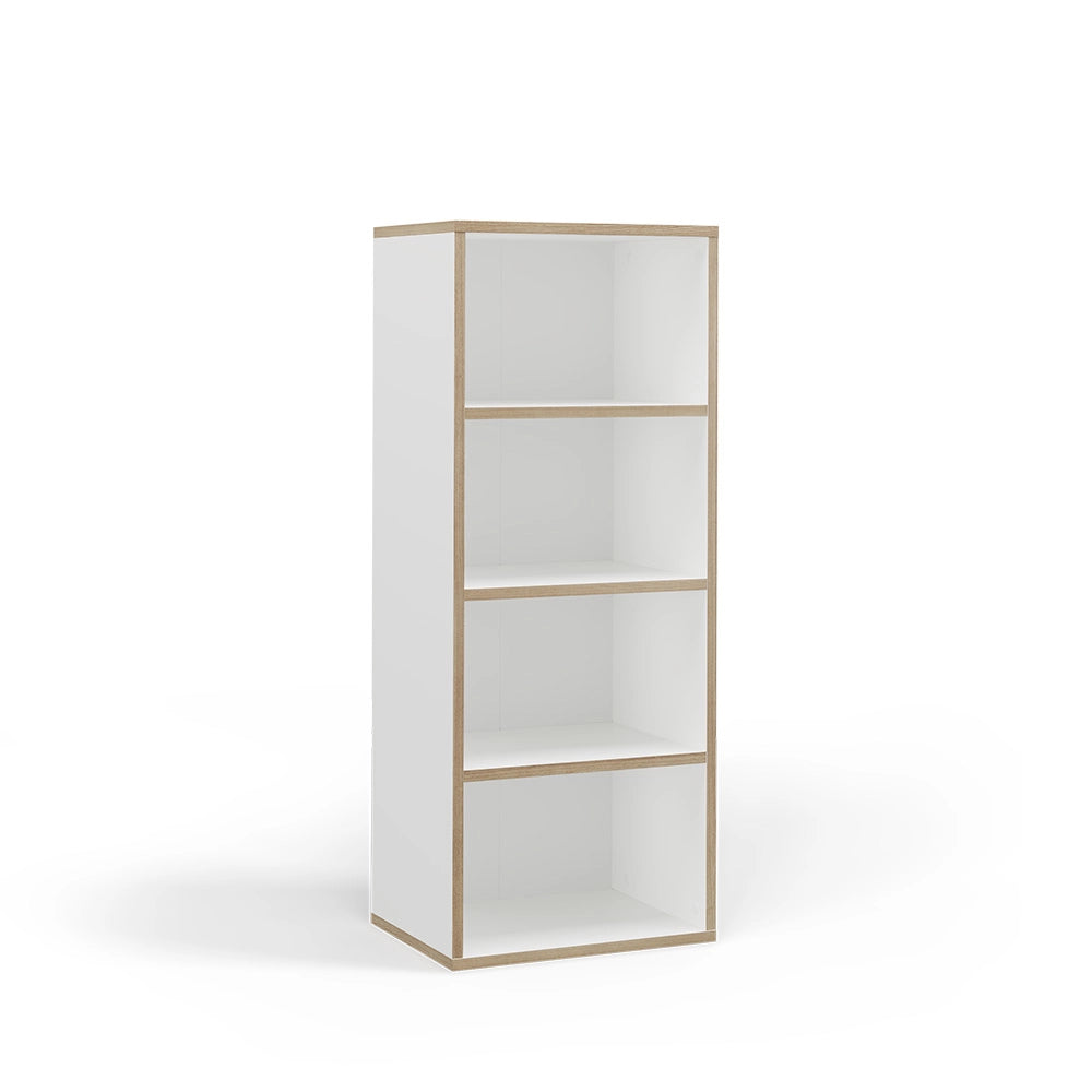 Vicco Libreria Bianco 40 x 100 cm con 4 scomparti