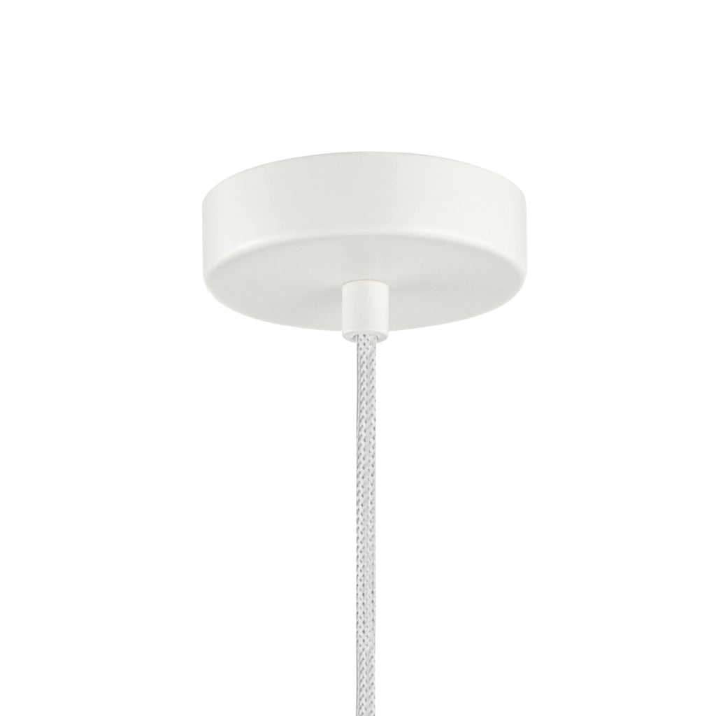 Lampada a sospensione Art Déco ceramica turchese Ø18 E14