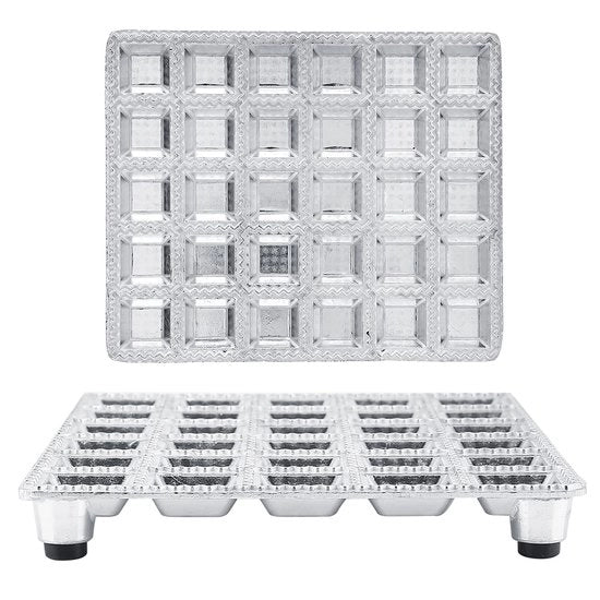 Fabbricante di Ravioli in Acciaio Inox - Forma di Knödel - Mini Piastre - Cucina a Casa - Cucina - Progettazione Pratica - Rotolo di Impasto