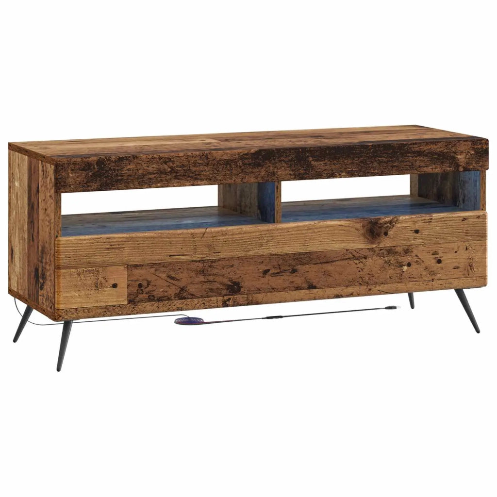 Mobile TV LED a 5 pezzi Legno antico Legno ingegnerizzato 3416930