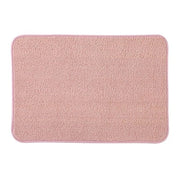 Tappeto bagno rosa 60x40 cm in microfibra antiscivolo Spring