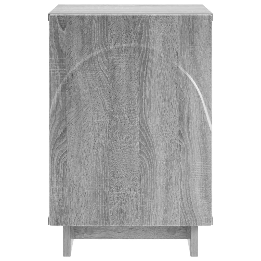 Armadio da Notte 2 pcs Sonoma grigio 33,5 x 34,5 x 50 cm 8011418