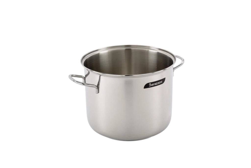 Barazzoni 266101028 Bonita Pentola in Acciaio Inox 18-10 28 cm 13.5 L Fondo Triplen Induzione colore Antracite
