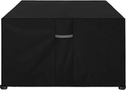 Ottima Protezione per Mobili da Giardino, Impermeabile e Resistente al Vento, 600D Oxford Tessuto, Tafelloo con Aperture di Ventilazione, Copertura UV-Resistente per Mobili da Giardino (125x125x74cm)