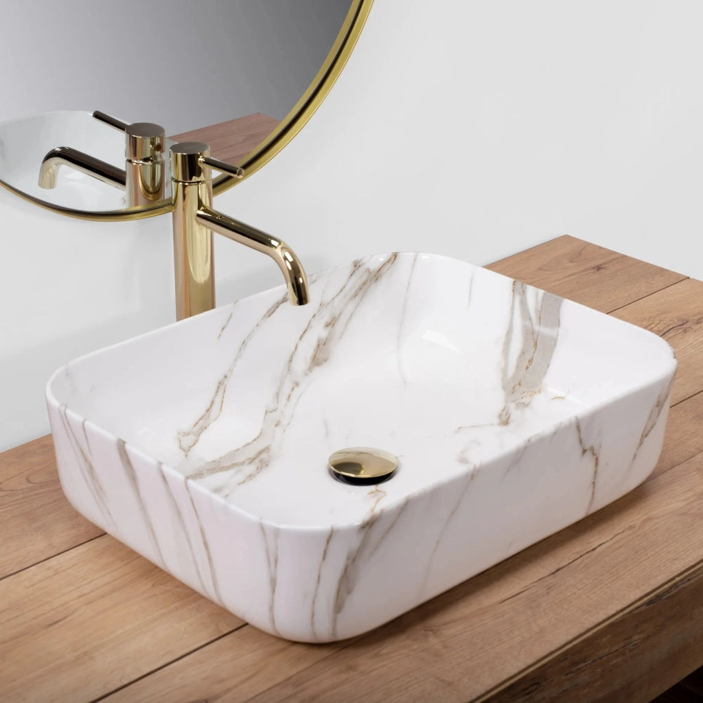 Lavabo Da Appoggio Rea Demi Aiax Shiny