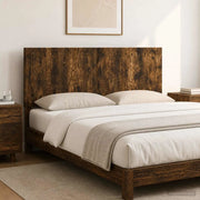 Testiera da Muro ARNHEM Rovere Fumo Legno ingegnerizzato 896740