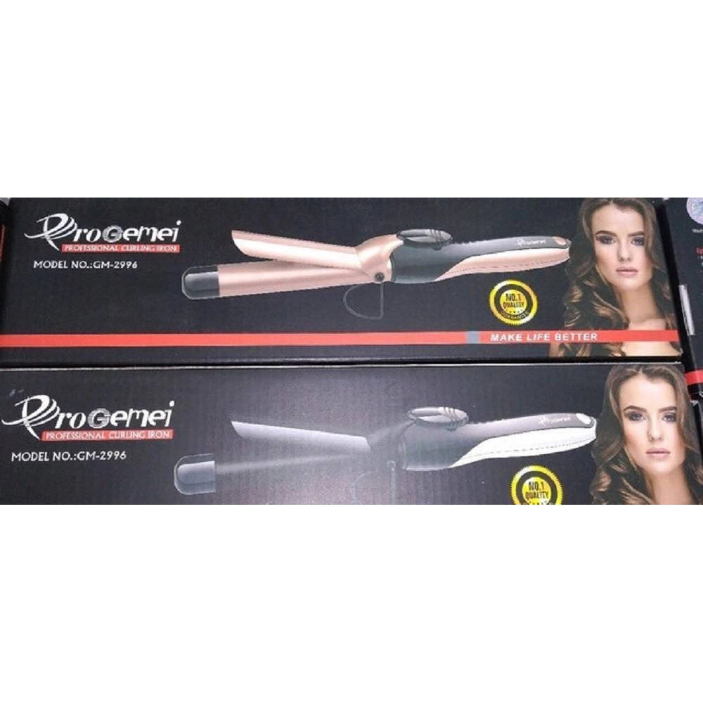 Trade Shop - Ferro Arricciacapelli Professionale Piastra Per Capelli Ricci In Ceramica Gm2996 -