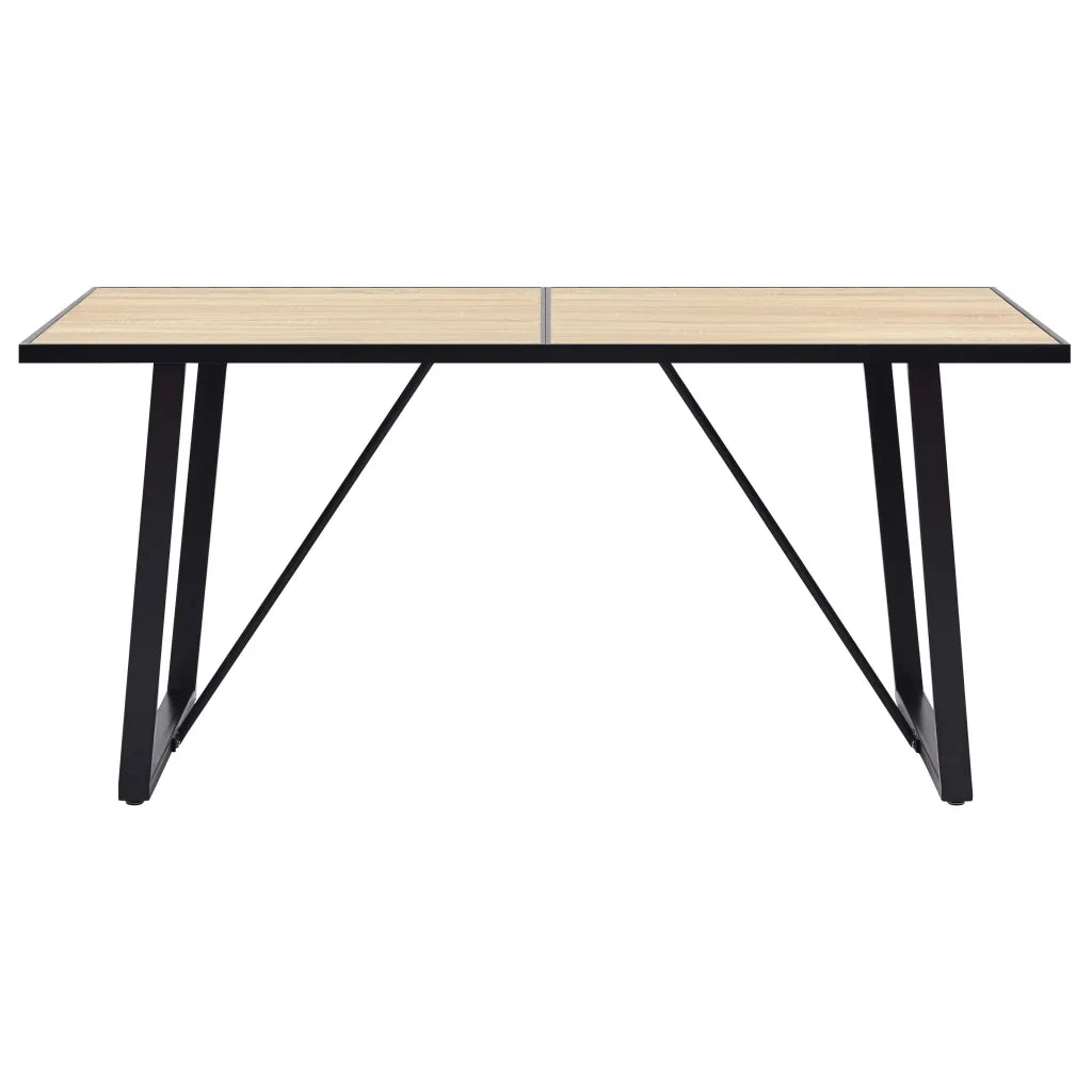 Tavolo da Pranzo Rovere 160x80x75 cm in MDF 281562
