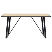 Tavolo da Pranzo Rovere 160x80x75 cm in MDF 281562