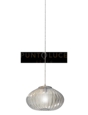 ALFEA-C Lampada a sospensione solo vetro senza base colore cristallo attacco E27 IP20