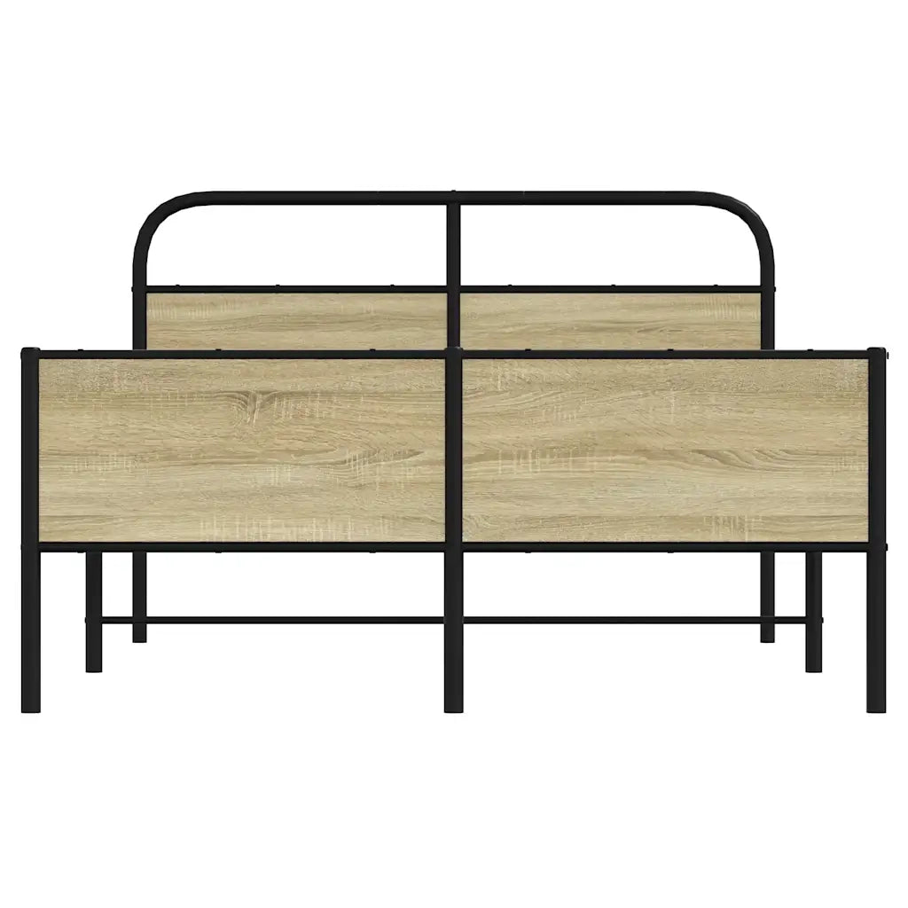 Giroletto senza Materasso Rovere Sonoma 140x200cm in Truciolato 4100447