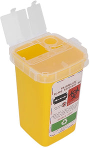 Contenitore per raccogliere coltelli da cucina in plastica, resistente ai prodotti chimici, progettato per la sicura conservazione di coltelli da cucina.